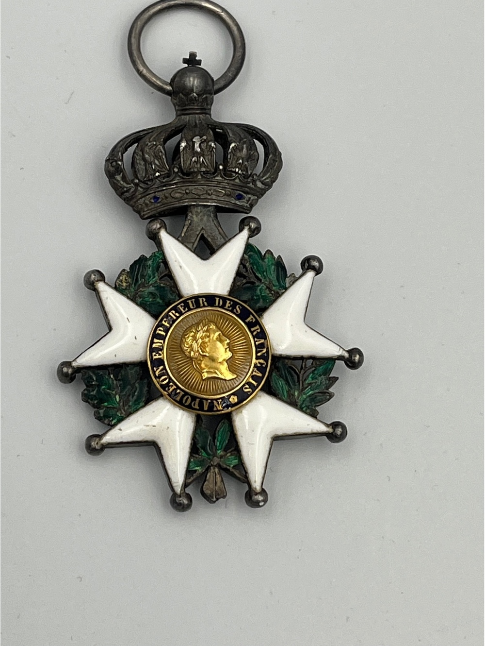 Antique French Legion of Honour Silver Knight’s Cross 1852–1870 Napoleon III